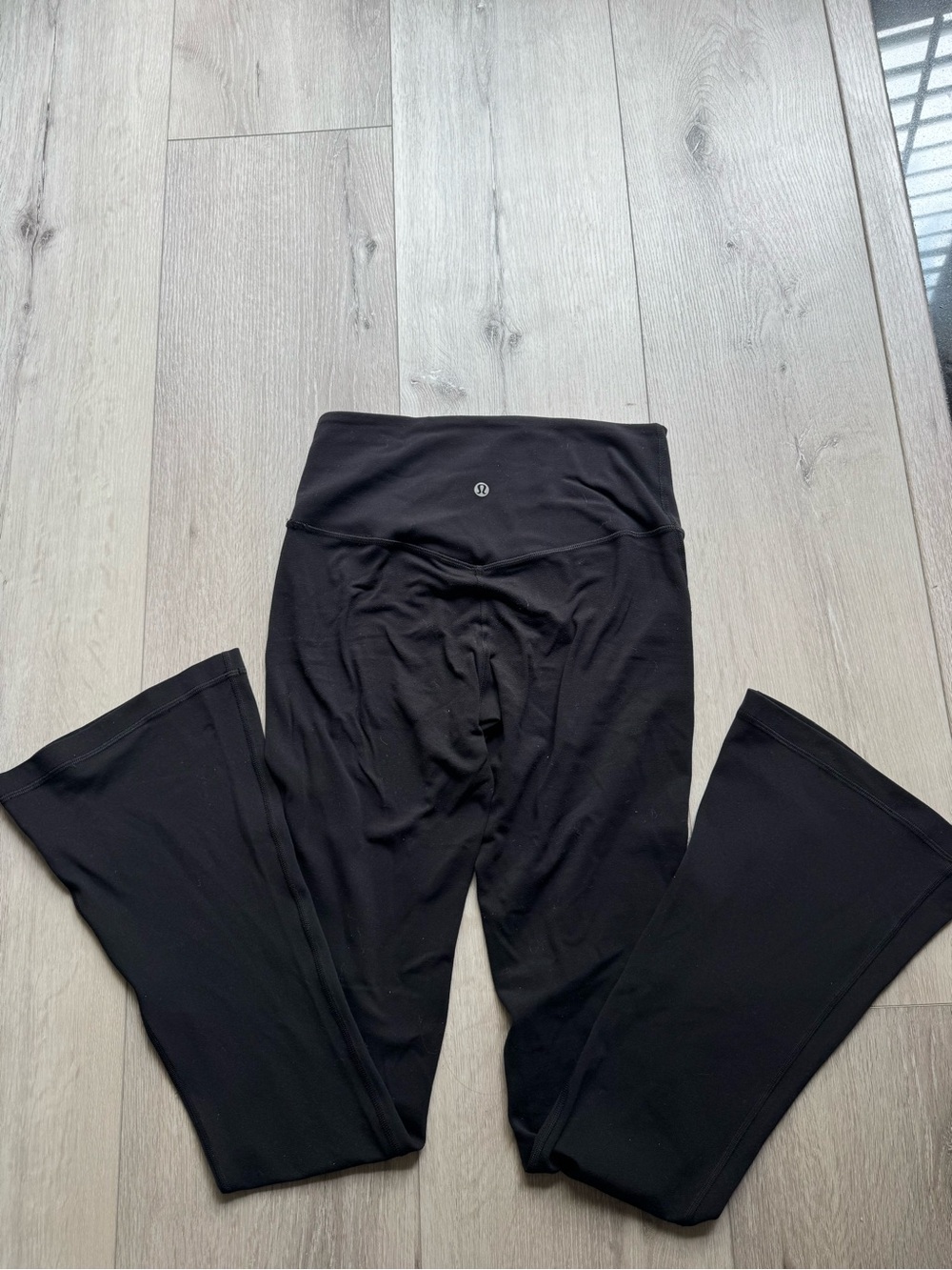 Lululemon Black High-Rise Wide-Leg Yoga (6)